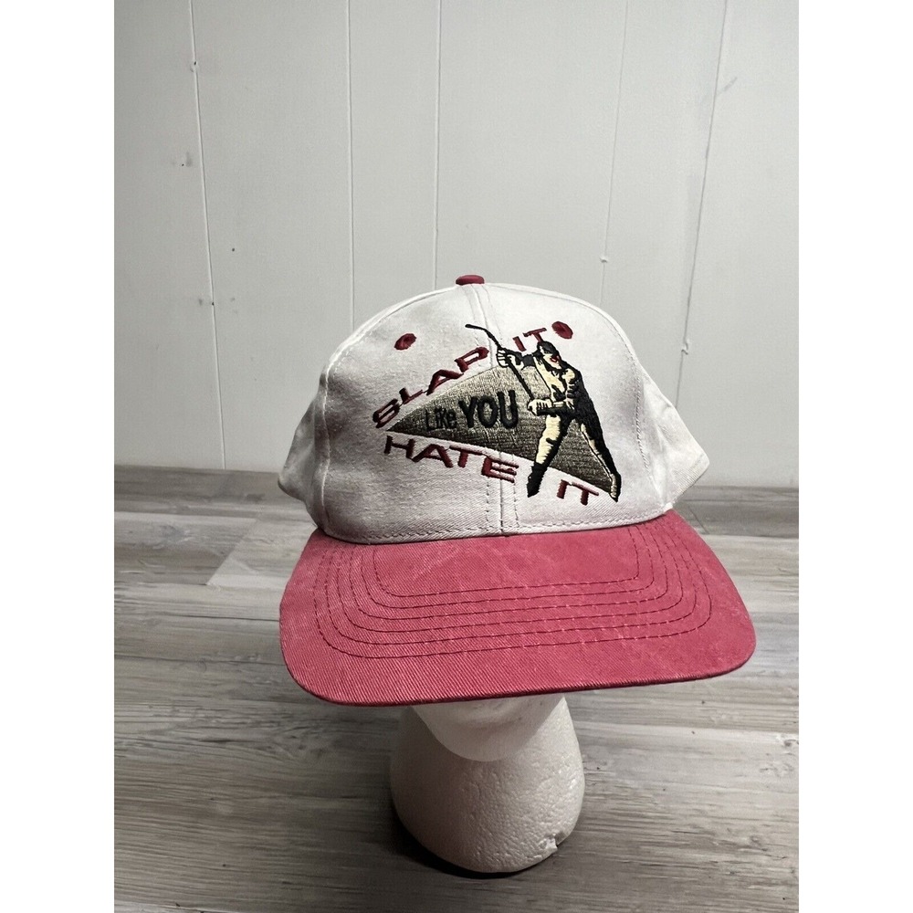 VTG ESPN 2 Xtreme Hat Snapback Twill "Slap It Like You Hate It Hockey